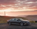 2020 Audi A8 L 60 TFSI e quattro (Plug-In Hybrid UK-Spec) Front Three-Quarter Wallpapers 150x120