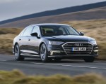 2020 Audi A8 L 60 TFSI e quattro (Plug-In Hybrid UK-Spec) Front Three-Quarter Wallpapers 150x120
