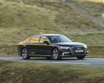 2020 Audi A8 L 60 TFSI e quattro (Plug-In Hybrid UK-Spec) Front Three-Quarter Wallpapers 150x120