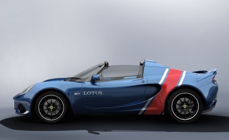 2020 Lotus Elise Classic Heritage Edition in tribute to Type 81 Side Wallpapers 450x275 (8)