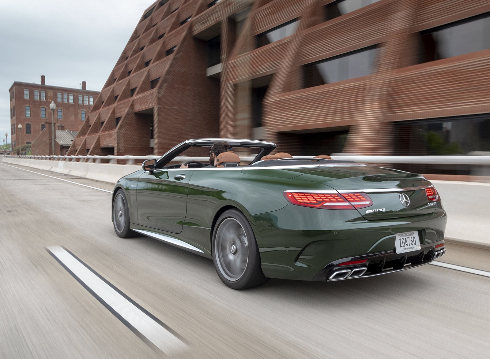 2020 Mercedes-AMG S 63 Cabriolet (US-Spec) Rear Three-Quarter Wallpapers (13)