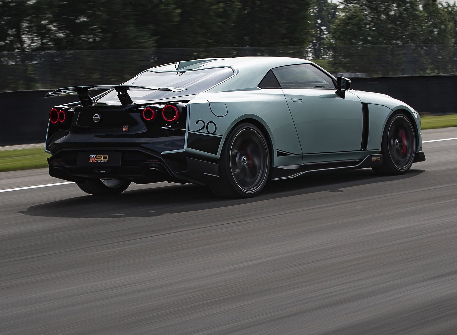 2020 Nissan GT-R 50 by Italdesign Rear Three-Quarter Wallpapers (3)
