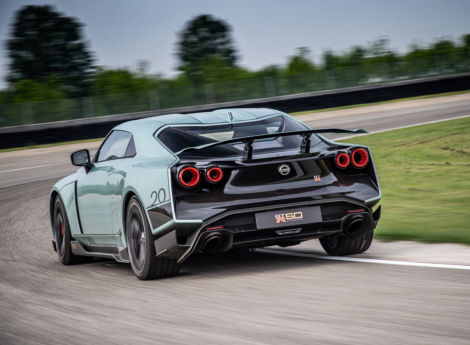 2020 Nissan GT-R 50 by Italdesign Rear Wallpapers (4)