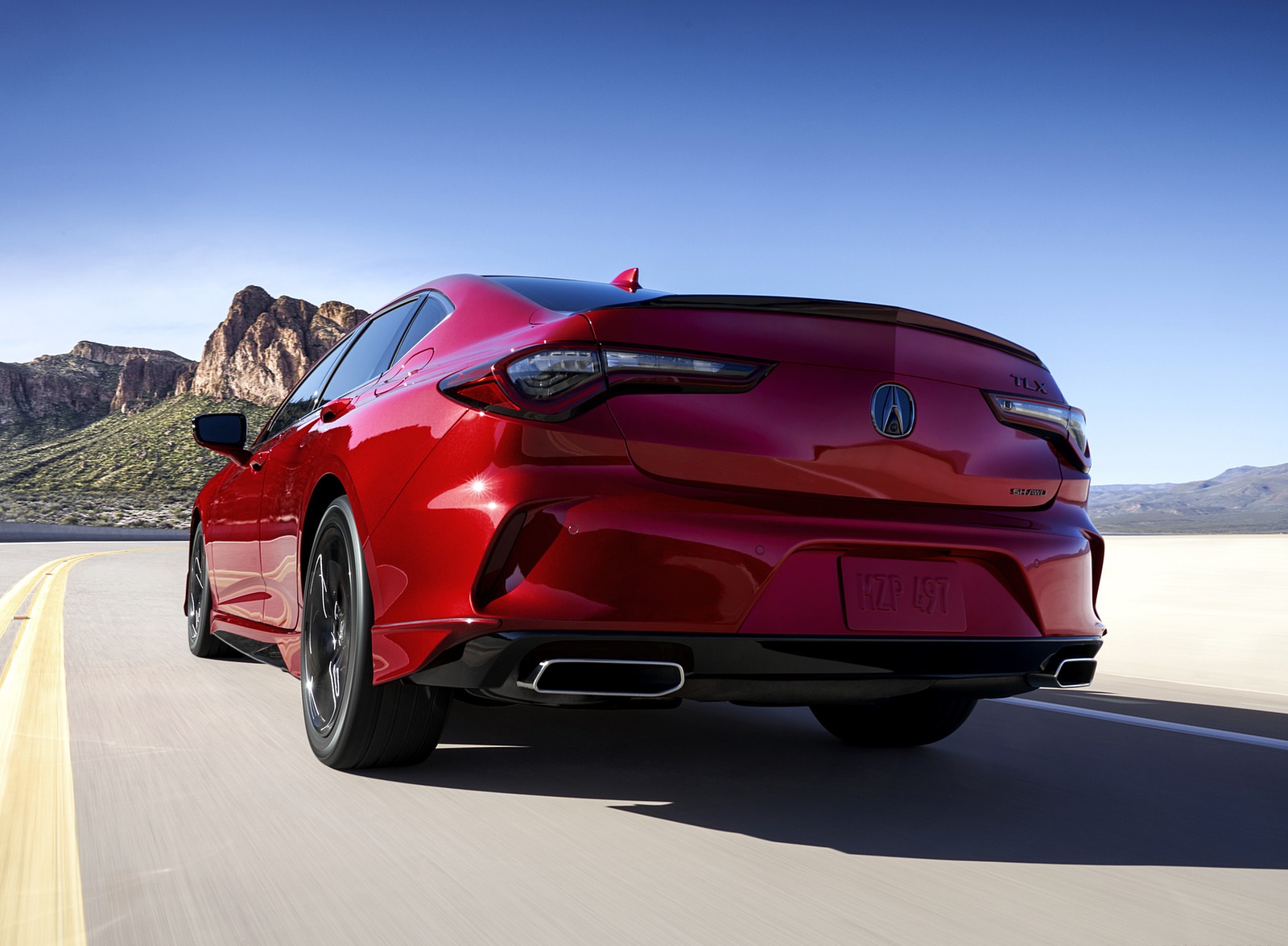 2021 Acura TLX Rear Three-Quarter Wallpapers (4)