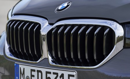 2021 BMW 5 Series 530e Plug-In Hybrid Grill Wallpapers 450x275 (67)
