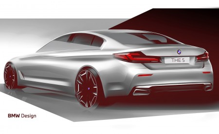 2021 BMW 5 Series Design Sketch Wallpapers 450x275 (42)