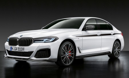 2021 BMW 5 Series M Performance Parts Front Three-Quarter Wallpapers 450x275 (3)