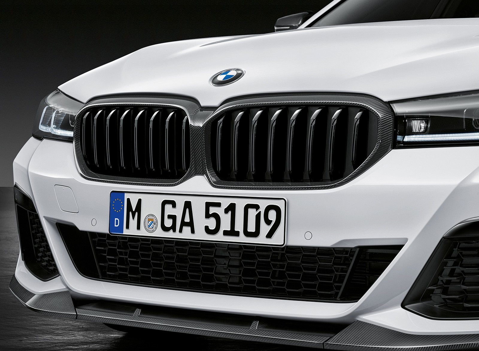 2021 BMW 5 Series M Performance Parts Grill Wallpapers (7)