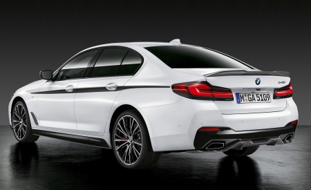 2021 BMW 5 Series M Performance Parts Rear Three-Quarter Wallpapers 450x275 (4)
