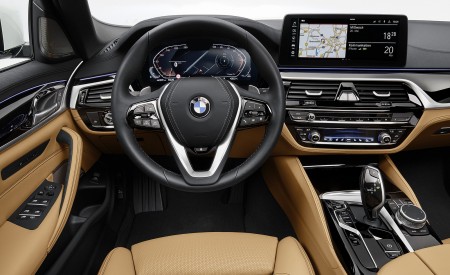 2021 BMW 540i Interior Cockpit Wallpapers 450x275 (25)