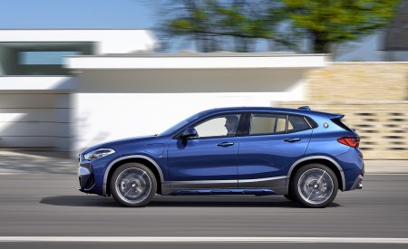 2021 BMW X2 xDrive25e Plug-In Hybrid Side Wallpapers 450x275 (5)