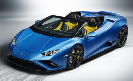 2021 Lamborghini Huracán EVO RWD Spyder Front Three-Quarter Wallpapers 450x275 (5)