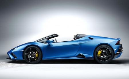 2021 Lamborghini Huracán EVO RWD Spyder Side Wallpapers 450x275 (10)