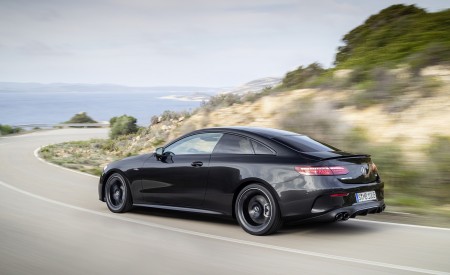 2021 Mercedes-AMG E 53 Coupe (Color: Graphite Grey Metallic) Rear Three-Quarter Wallpapers 450x275 (9)