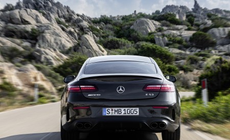 2021 Mercedes-AMG E 53 Coupe (Color: Graphite Grey Metallic) Rear Wallpapers 450x275 (11)