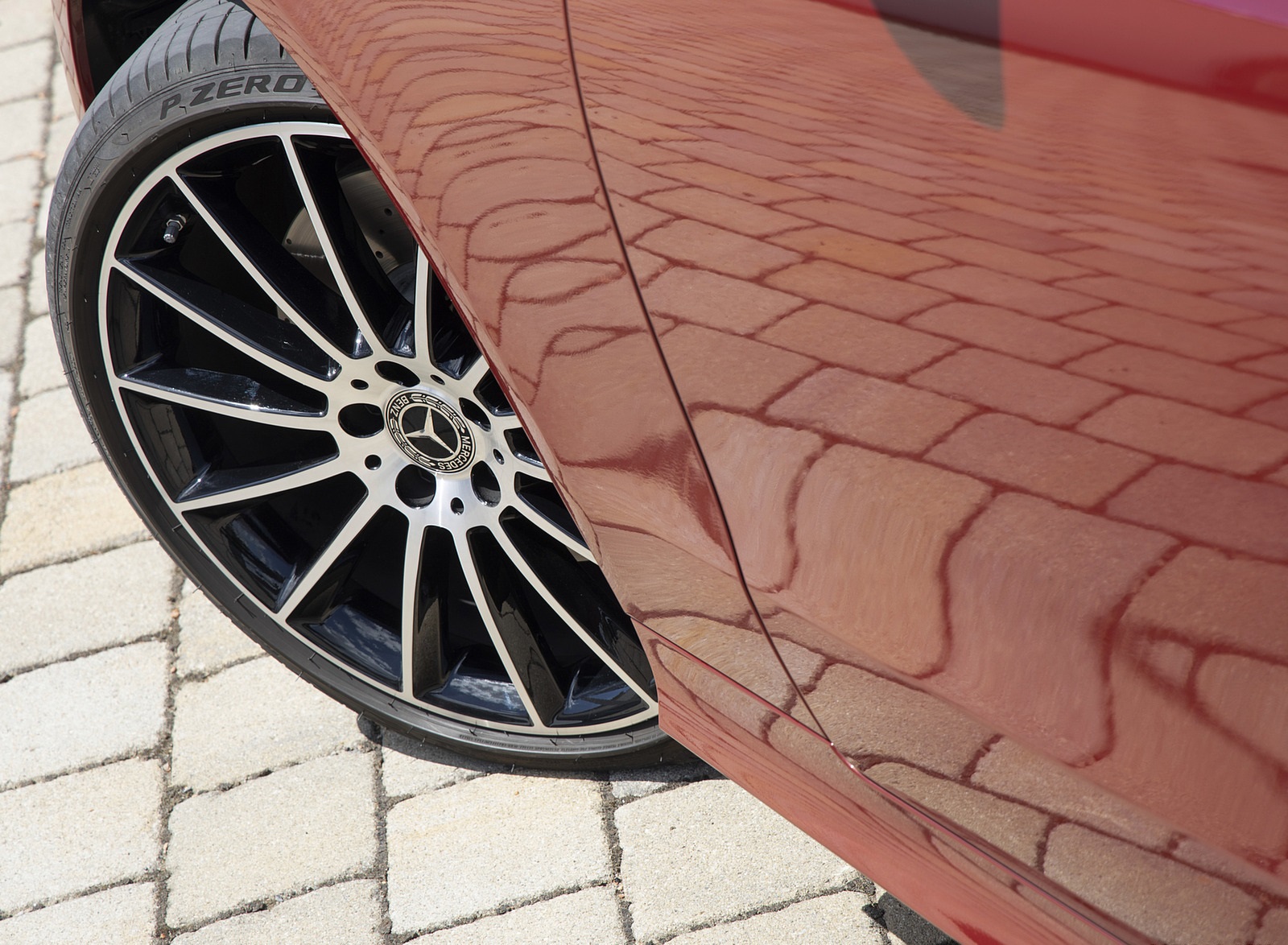 2021 Mercedes-Benz E 450 4MATIC Cabriolet (Color: Patagonia Red) Wheel Wallpapers #19 of 55