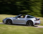 2021 Porsche 911 Targa 4 (Color: Dolomite Silver Metallic) Side Wallpapers 150x120