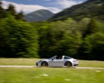 2021 Porsche 911 Targa 4 (Color: Dolomite Silver Metallic) Side Wallpapers 150x120