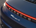 2021 Porsche 911 Targa 4 (Color: Gentian Blue) Badge Wallpapers 150x120