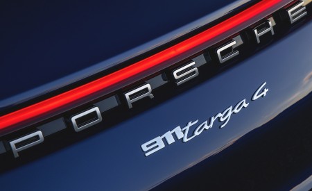 2021 Porsche 911 Targa 4 (Color: Gentian Blue) Badge Wallpapers  450x275 (49)