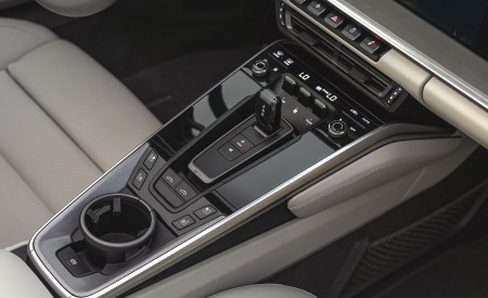 2021 Porsche 911 Targa 4 (Color: Gentian Blue) Central Console Wallpapers 450x275 (84)