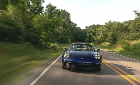 2021 Porsche 911 Targa 4 (Color: Gentian Blue) Front Wallpapers 450x275 (13)
