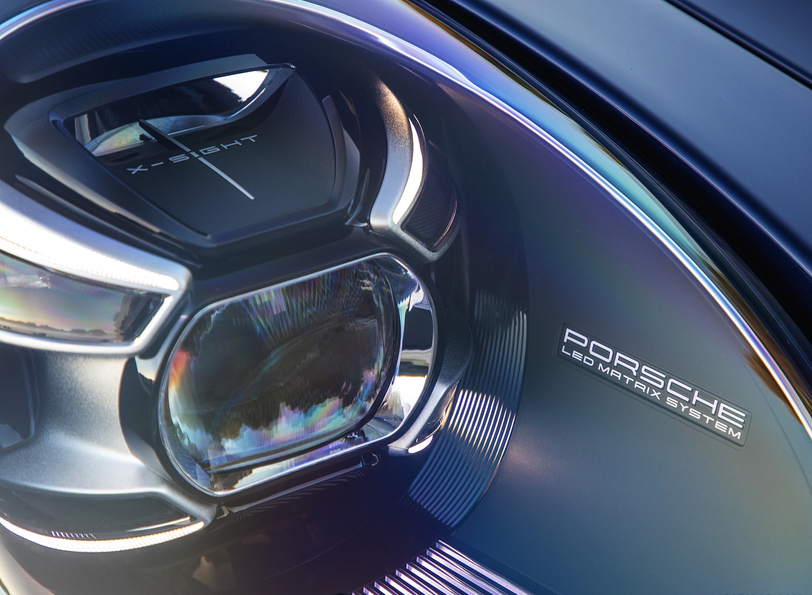 2021 Porsche 911 Targa 4 (Color: Gentian Blue) Headlight Wallpapers #40 of 126