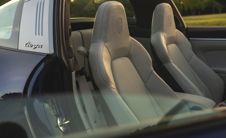 2021 Porsche 911 Targa 4 (Color: Gentian Blue) Interior Seats Wallpapers 450x275 (75)