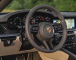 2021 Porsche 911 Targa 4 (Color: Gentian Blue) Interior Steering Wheel Wallpapers 150x120