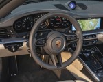 2021 Porsche 911 Targa 4 (Color: Gentian Blue) Interior Steering Wheel Wallpapers 150x120