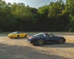 2021 Porsche 911 Targa 4 (Color: Gentian Blue) Rear Three-Quarter Wallpapers 150x120
