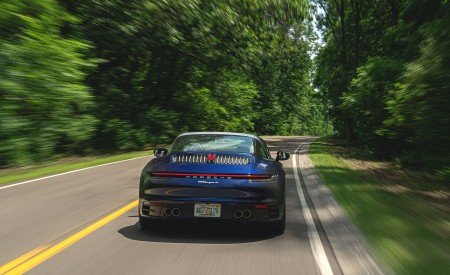 2021 Porsche 911 Targa 4 (Color: Gentian Blue) Rear Wallpapers  450x275 (5)