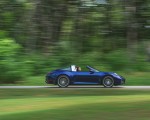 2021 Porsche 911 Targa 4 (Color: Gentian Blue) Side Wallpapers  150x120