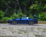 2021 Porsche 911 Targa 4 (Color: Gentian Blue) Side Wallpapers 150x120