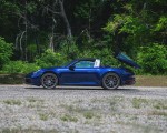 2021 Porsche 911 Targa 4 (Color: Gentian Blue) Side Wallpapers 150x120 (34)
