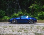 2021 Porsche 911 Targa 4 (Color: Gentian Blue) Side Wallpapers 150x120 (35)