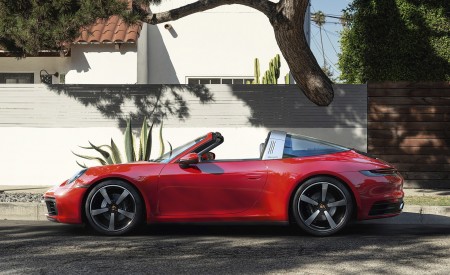 2021 Porsche 911 Targa 4 Side Wallpapers 450x275 (121)