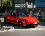 2021 Porsche 911 Targa 4S (Color: Guards Red) Front Three-Quarter Wallpapers 150x120