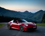 2021 Porsche 911 Targa 4S (Color: Guards Red) Front Three-Quarter Wallpapers 150x120