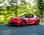 2021 Porsche 911 Targa 4S (Color: Guards Red) Front Three-Quarter Wallpapers 150x120