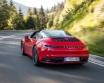 2021 Porsche 911 Targa 4S (Color: Guards Red) Rear Wallpapers 150x120