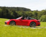 2021 Porsche 911 Targa 4S (Color: Guards Red) Side Wallpapers 150x120