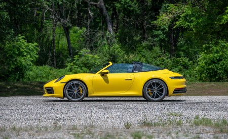 2021 Porsche 911 Targa 4S (Color: Racing Yellow) Side Wallpapers  450x275 (35)
