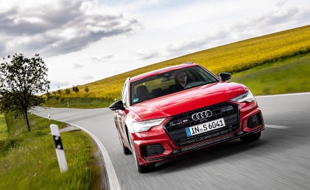 2020 Audi S6 Avant TDI (Color: Tango Red) Front Wallpapers  450x275 (4)