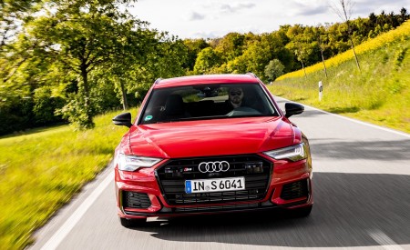 2020 Audi S6 Avant TDI (Color: Tango Red) Front Wallpapers  450x275 (5)