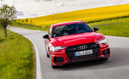 2020 Audi S6 Avant TDI (Color: Tango Red) Front Wallpapers 450x275 (6)