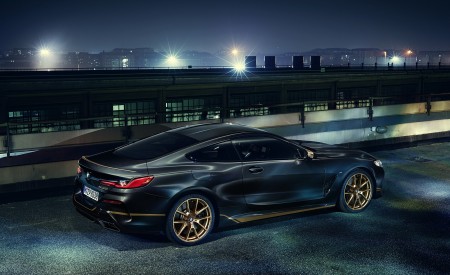 2020 BMW 8 Series Golden Thunder Edition Rear Three-Quarter Wallpapers 450x275 (2)