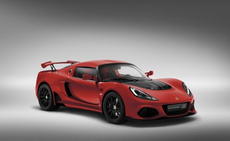 2020 Lotus Exige Sport 410 20th Anniversary (Color: Calypso Red) Front Three-Quarter Wallpapers 450x275 (4)