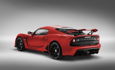 2020 Lotus Exige Sport 410 20th Anniversary (Color: Calypso Red) Rear Three-Quarter Wallpapers 450x275 (5)