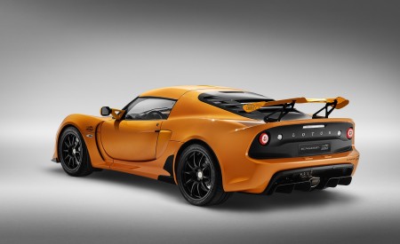 2020 Lotus Exige Sport 410 20th Anniversary (Color: Chrome Orange) Rear Three-Quarter Wallpapers 450x275 (9)
